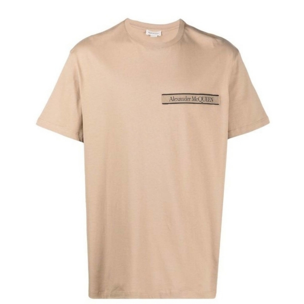 Alexander McQueen logo patch short-sleeve T-shirt Size 2XL